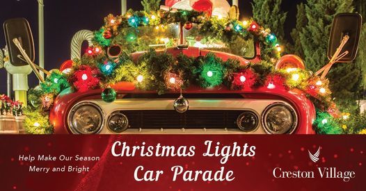 Christmas Lights Car Parade Creston Village Assisted Living Memory Care December 19 2020 Allevents In Paso Robles Christmas Parade 2021
