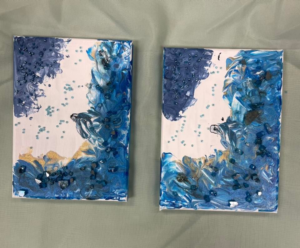 Acrylic pour painting class, 2224 17th St, Gulfport, MS 395012901
