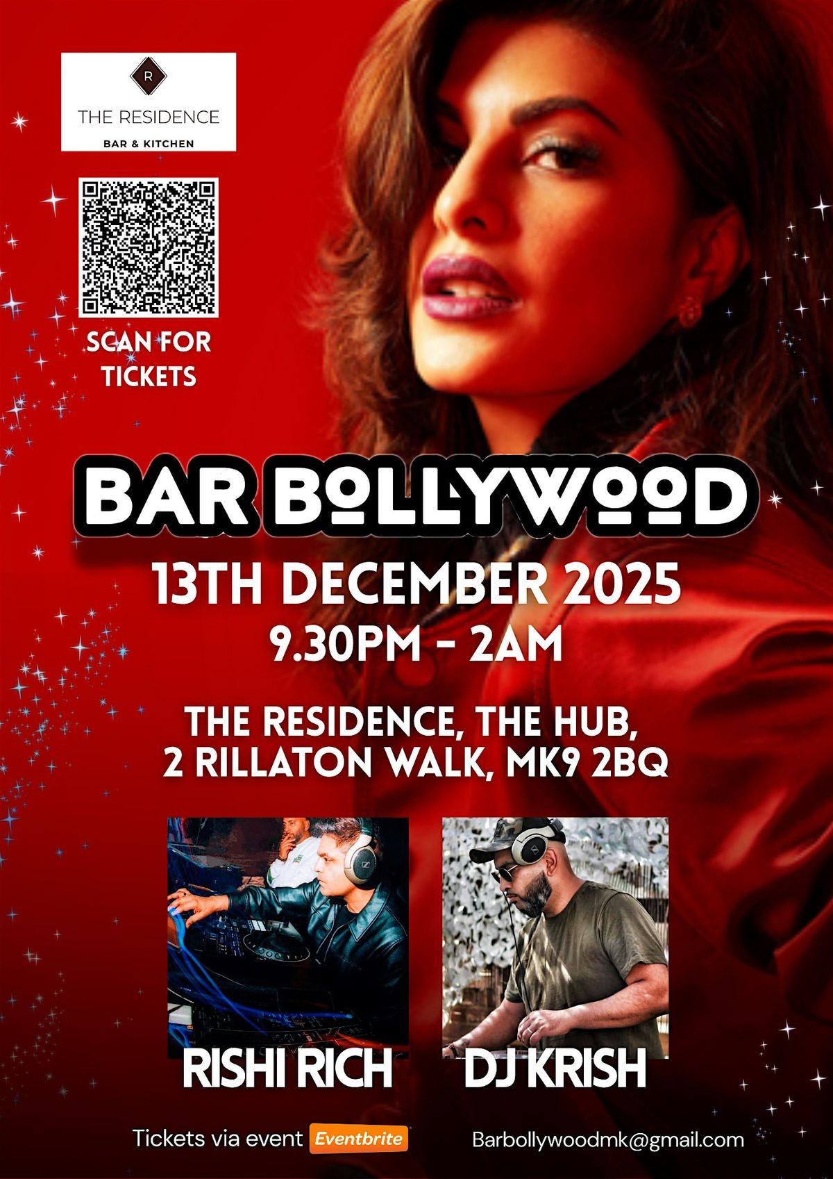 BAR BOLLYWOOD XMAS with Rishi Rich & DJ Krish, 13 December | Event in Milton Keynes | AllEvents