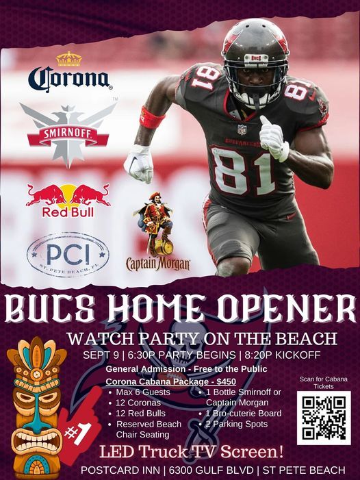 All Events In Kenneth City Today And Upcoming Events In Kenneth City Which Nfl Games Are Televised In Tampa St Pete This Sunday September 9 2022