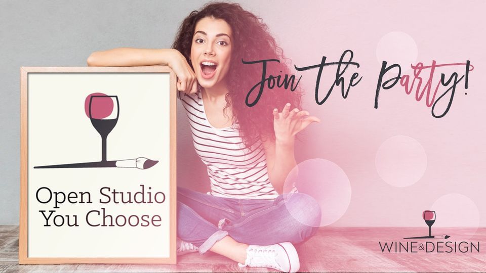Sip & Paint O P E N STUDIO NIGHT, Wine & Design Wilmington