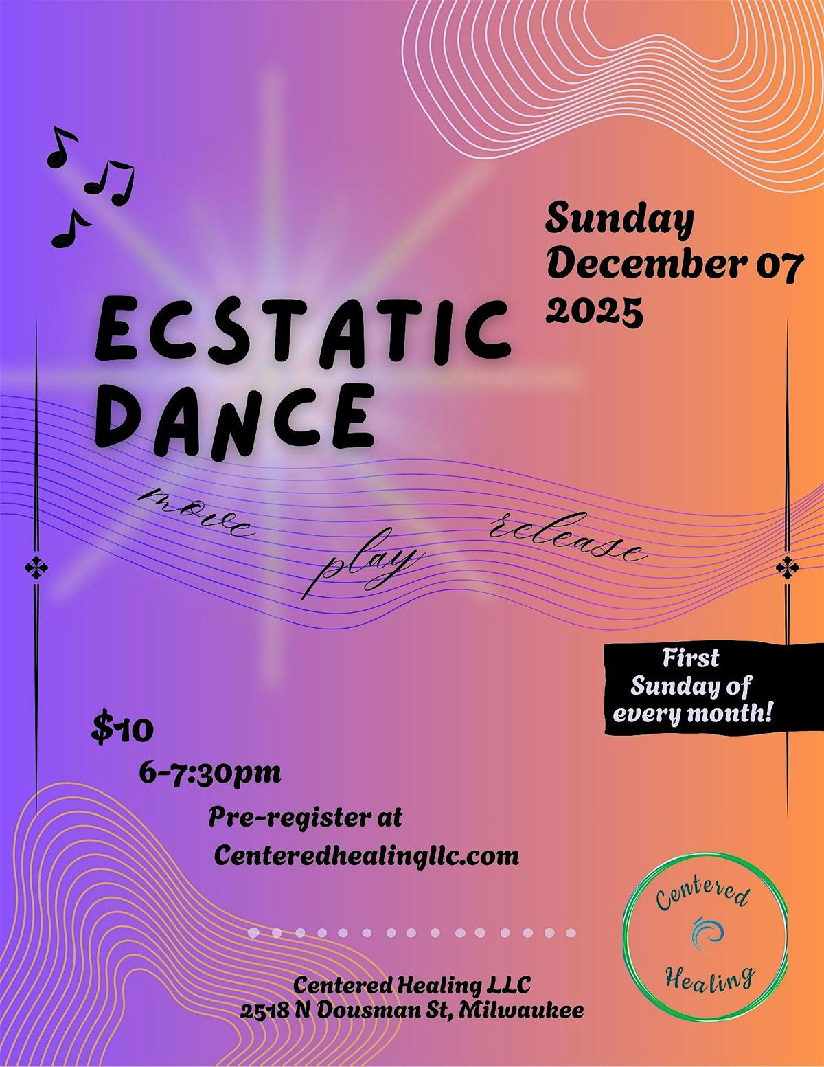 Ecstatic Dance, 7 December | Event in Milwaukee | AllEvents