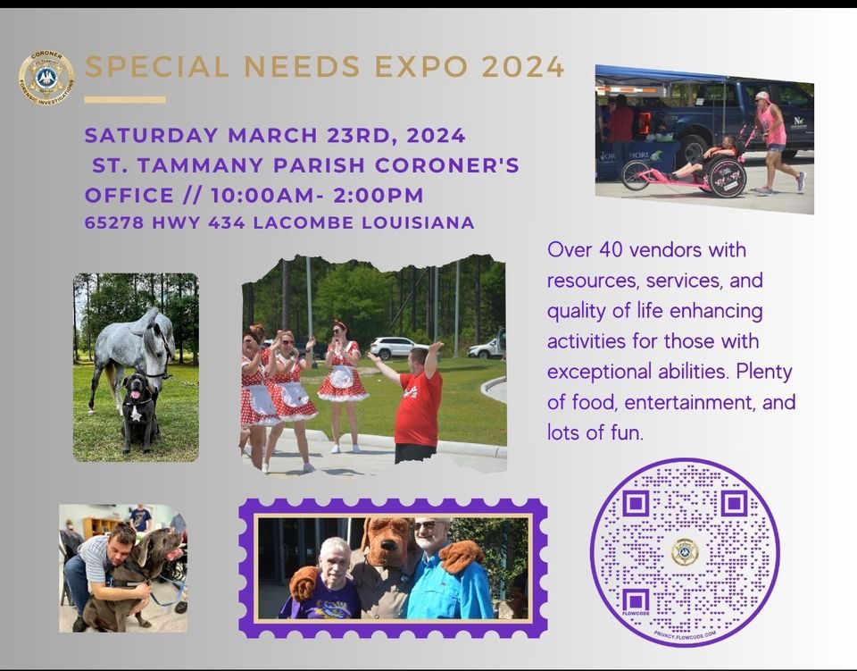 Special Needs EXPO 2024, 65278 Highway 434, LA, March 23 2024