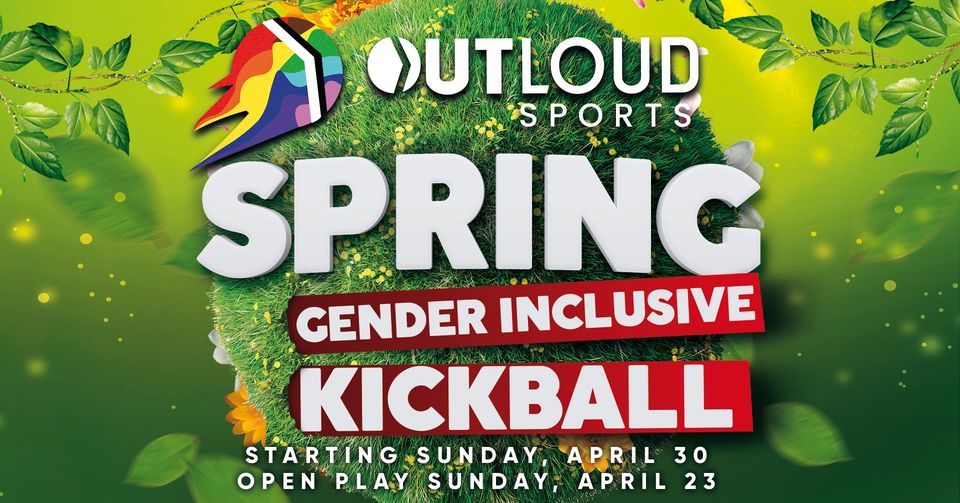 OutLoud Phoenix Queer+ Gender Inclusive Kickball Spring 2023