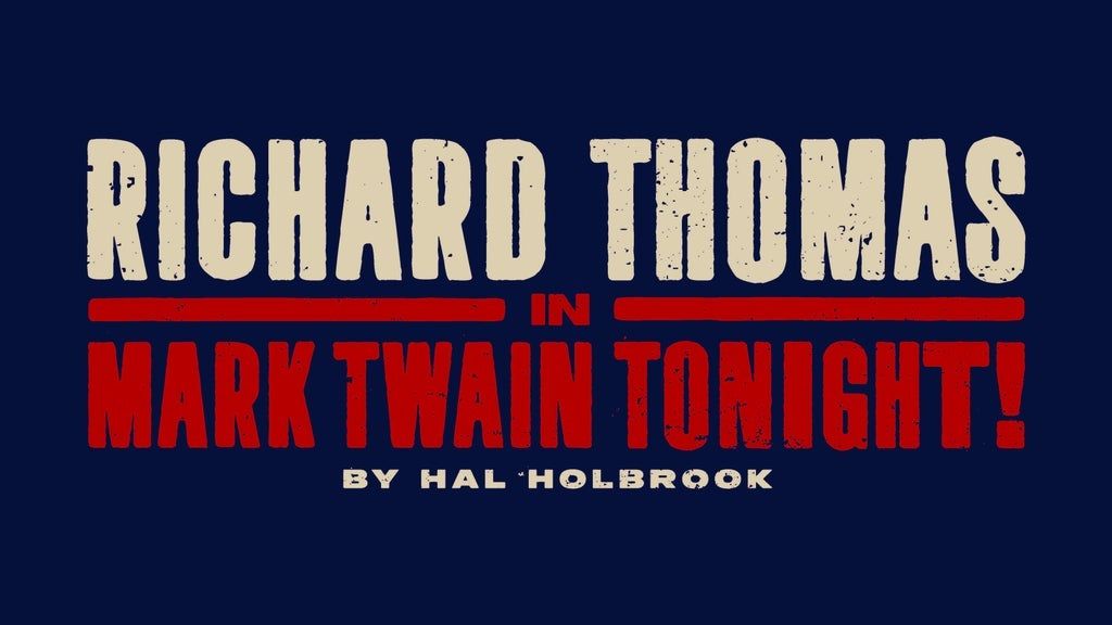 Mark Twain Tonight, 6 December | Event in Huntsville | AllEvents