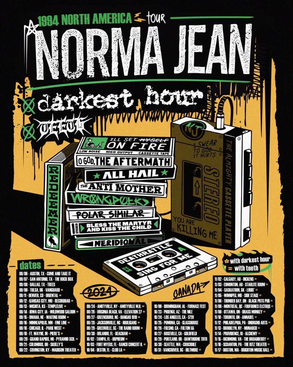 Norma Jean, 3 October | Event in Birmingham | AllEvents