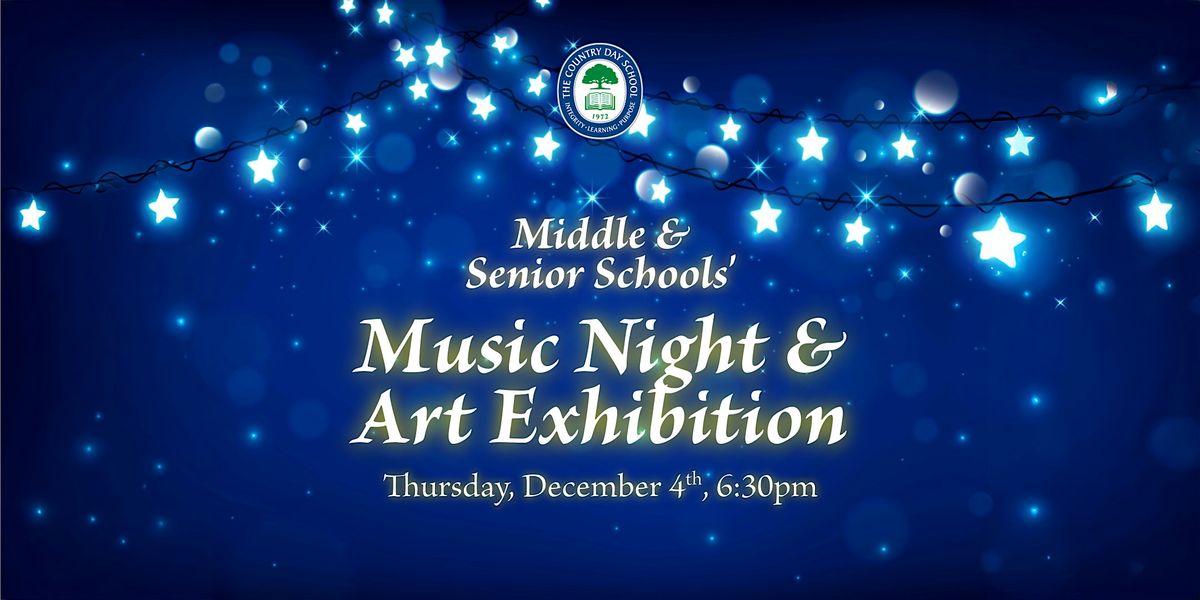 2025 Middle and Senior Schools Music Night and Art Exhibition, 4 December | Event in King City | AllEvents