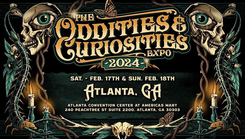 Atlanta Oddities & Curiosities Expo 2025 , AmericasMart, Atlanta, 17