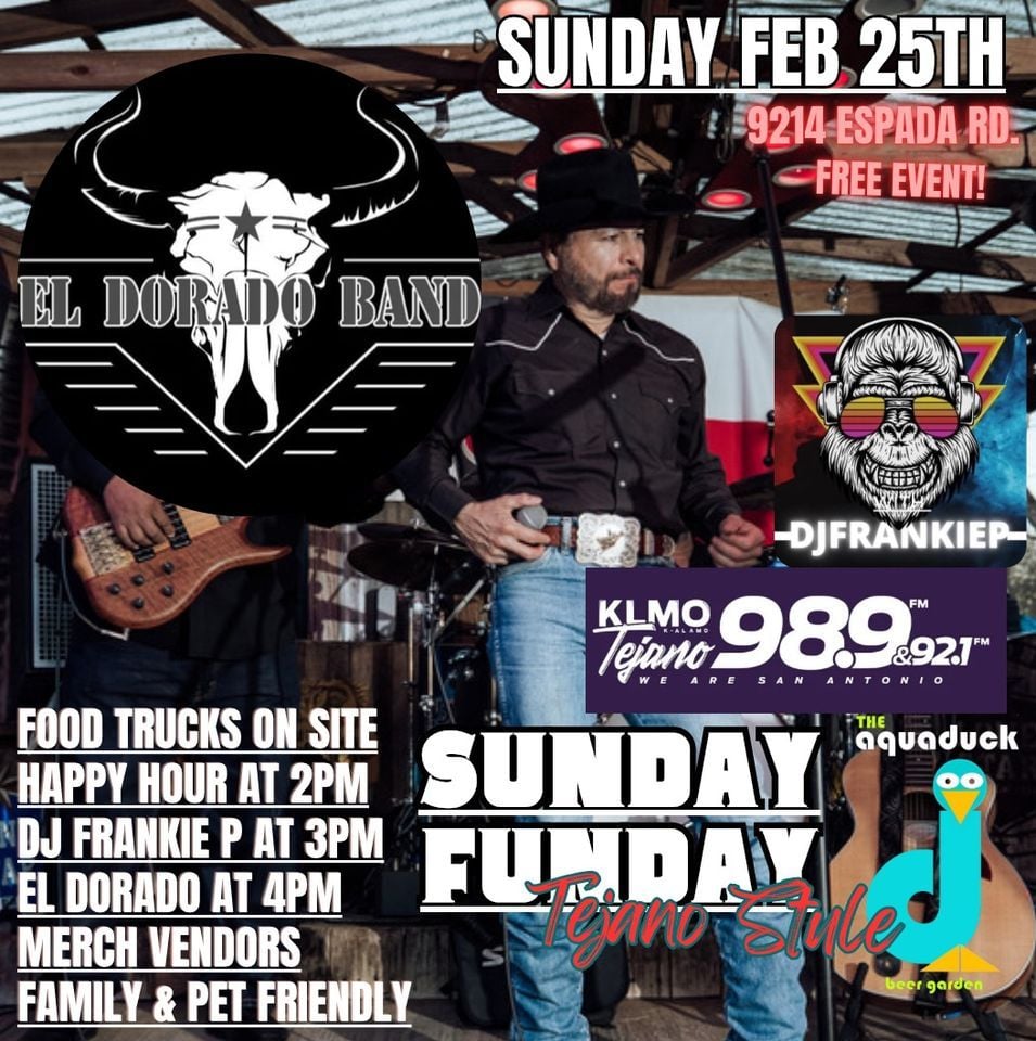 Tejano Sundays with KLMO 98.9-the El Dorado Band & More!, The Aquaduck