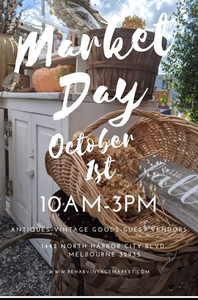 Rehab Vintage Outdoor Market, Rehab Vintage Market, Melbourne, October