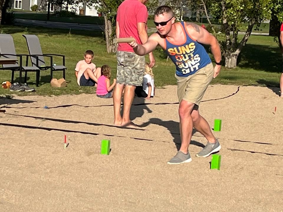 2023 TRF Spring kubb tournament, Mulligans Lounge & Golf Sims, Thief