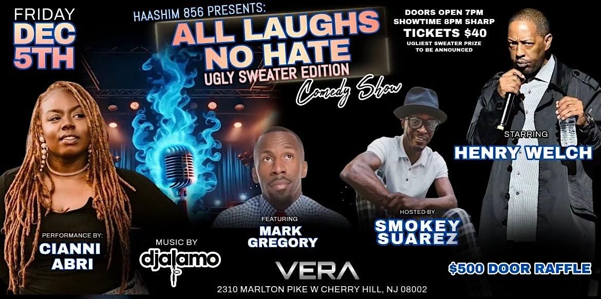 All Laughs No Hate, 5 December | Event in Cherry Hill Township | AllEvents