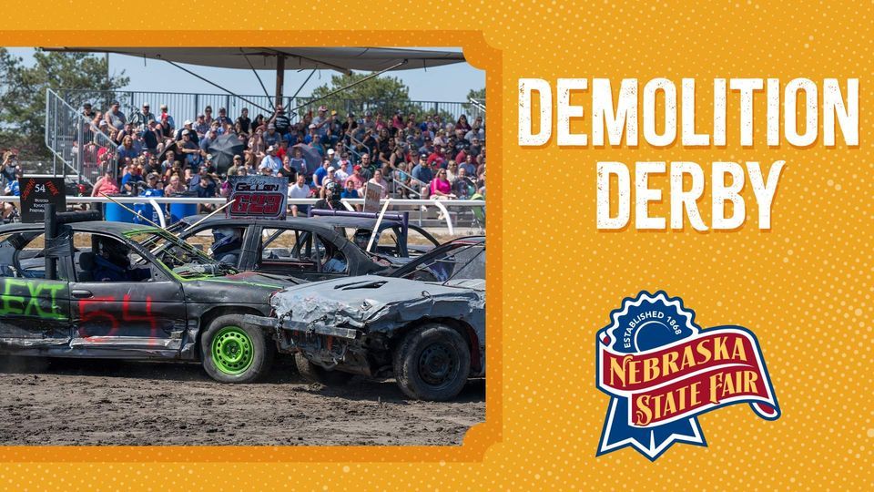 Demolition Derby, Nebraska State Fair, Grand Island, September 4 2023