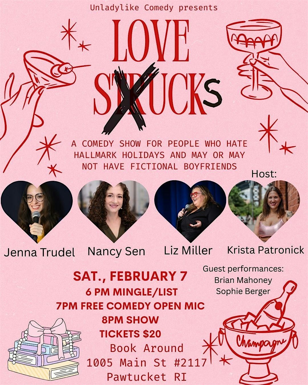 Love Sucks Comedy Show, 7 February | Event in Pawtucket | AllEvents