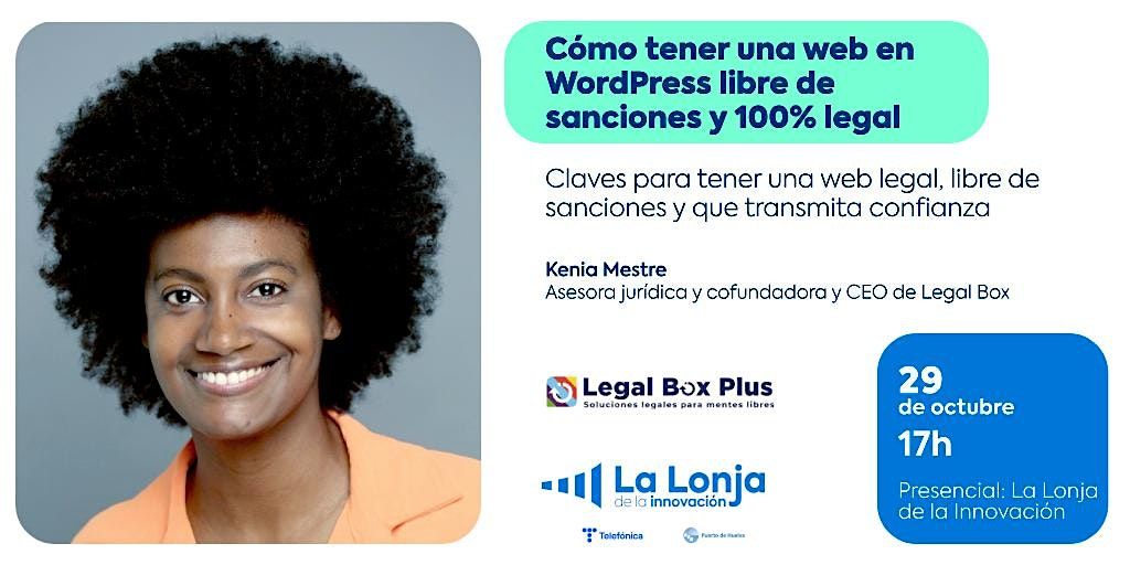 Cómo tener una web en WordPress libre de sanciones y 100% legal, 10 December | Event in Huelva | AllEvents