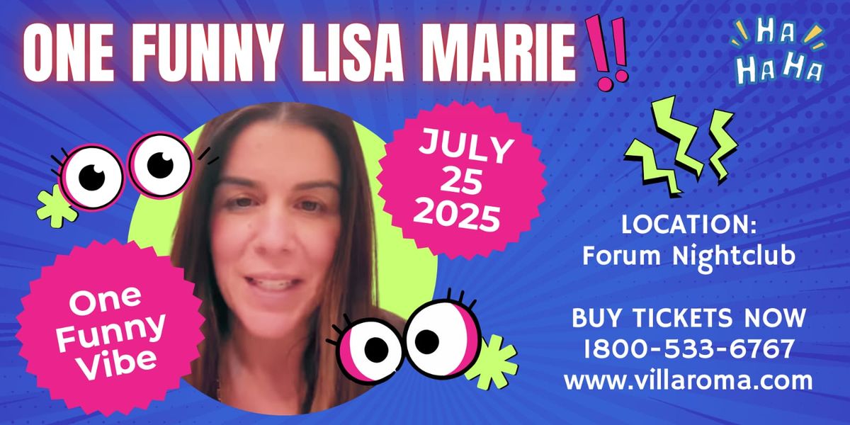 One Funny Lisa Marie at Off the Hook Comedy Club, 31 January | Event in Naples | AllEvents