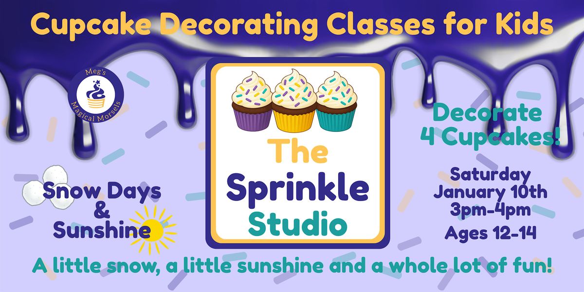 The Sprinkle Studio- Snow Days and Sunshine (Ages 12-14), 10 January | Event in Louisville | AllEvents