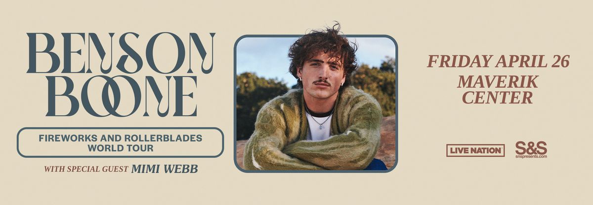Benson Boone Oslo Tickets, 17 November | Event in Oslo | AllEvents