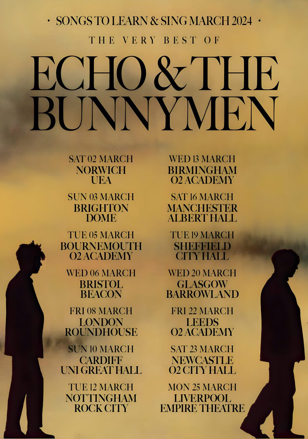 Echo and the Bunnymen Bournemouth Tickets, 27 March | Event in Bournemouth | AllEvents