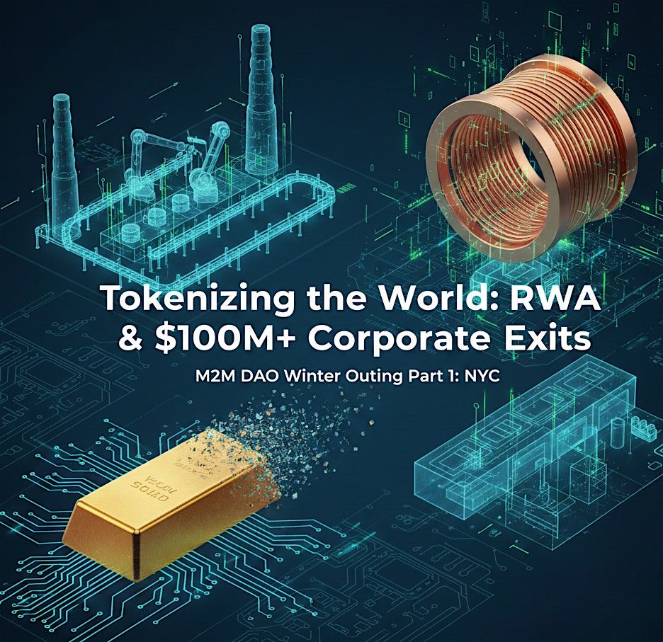 2026 M2M DAO Winter Outing Part 1: NYC, 16 January | Event in New York | AllEvents