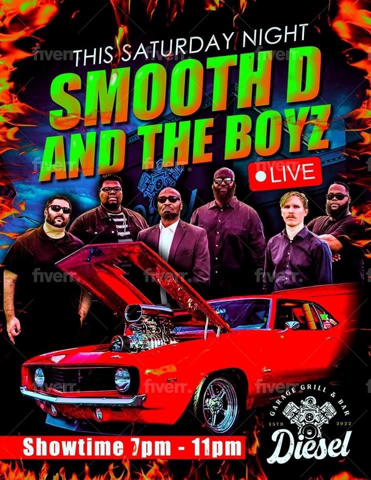 Smooth D and The Boyz, Diesel Garage Grill & Bar, Dunedin, 28 October
