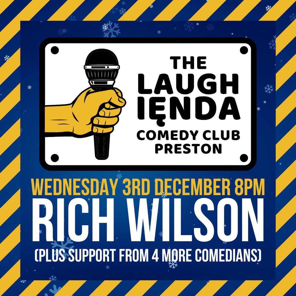 The Laughienda Comedy Club Preston | 3rd Dec 2025, 3 December | Event in Preston | AllEvents