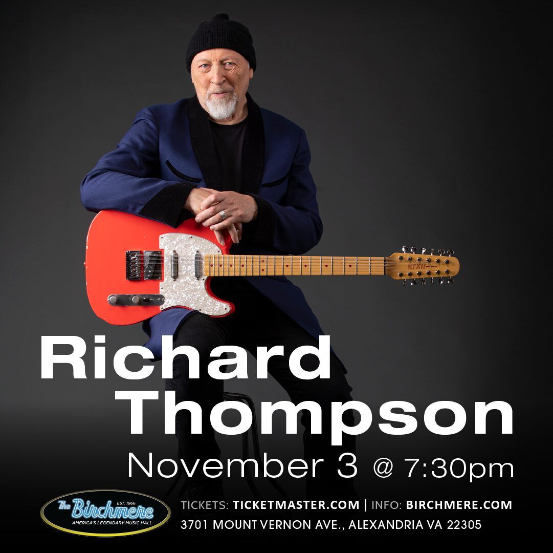 Richard Thompson at The JPT Film and Event Center, 15 November | Event in Newport | AllEvents