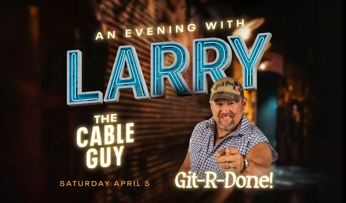 Larry the Cable Guy at Pinewood Bowl Theater, 19 September | Event in Lincoln | AllEvents