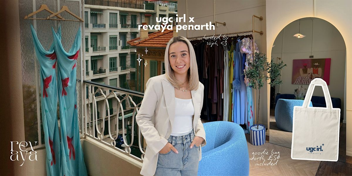 UGC IRL X Revaya: Styling Event, Revaya, Penarth, 25 June 2026 | AllEvents