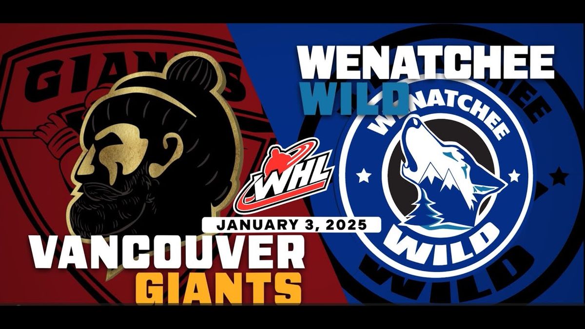 Wenatchee Wild at Vancouver Giants at Langley Events Centre, 10 January | Event in Langley | AllEvents