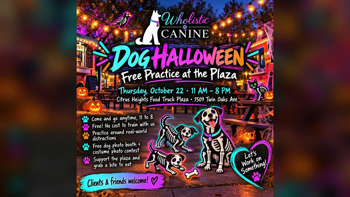 Dog Halloween at the Citrus Heights Food Truck Plaza