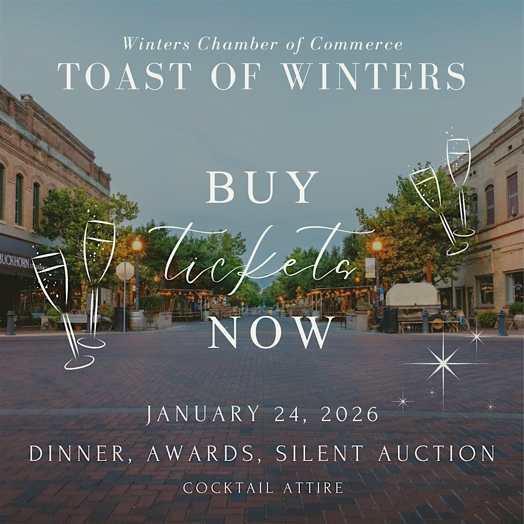 Toast of Winters 2025, 25 January | Event in Winters | AllEvents