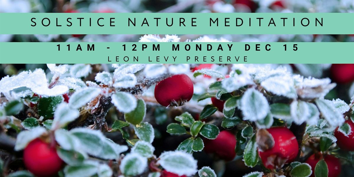 Solstice Nature Meditation, 15 December | Event in South Salem | AllEvents
