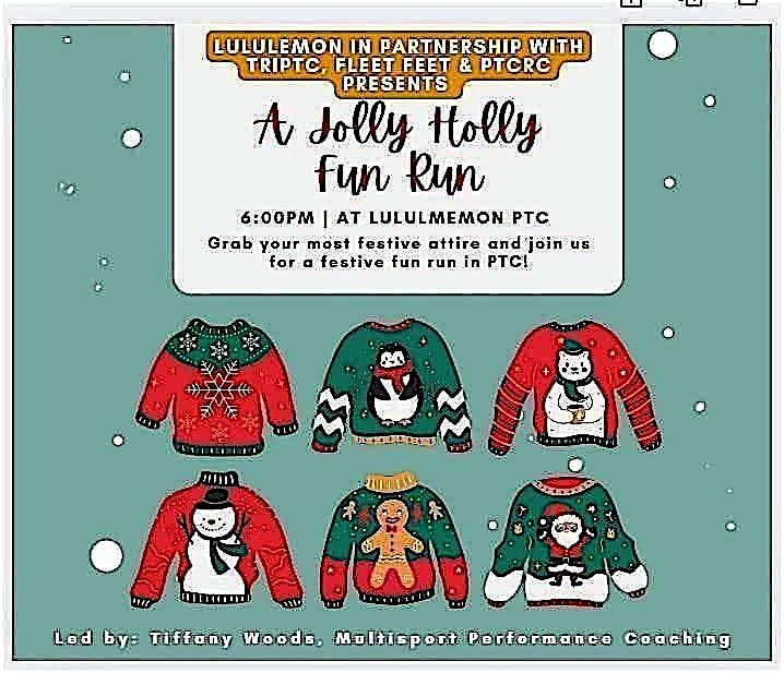 Tacky Sweater Fun Run with lululemon Peachtree City, 10 December | Event in Peachtree City | AllEvents
