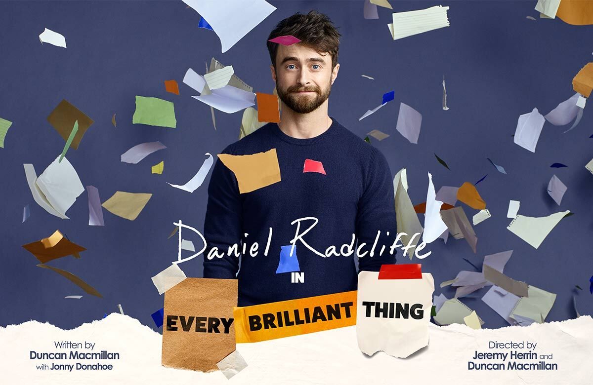 Every Brilliant Thing starring Daniel Radcliffe - New York, 22 February | Event in New York | AllEvents