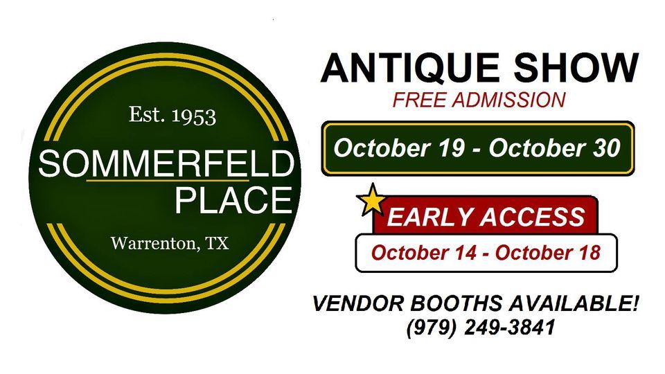 Fall 2022 Antique Show Sommerfeld Place Round Top 19 October To 30 fall-2022-antique-show-sommerfeld-place-round-top-19-october-to-30