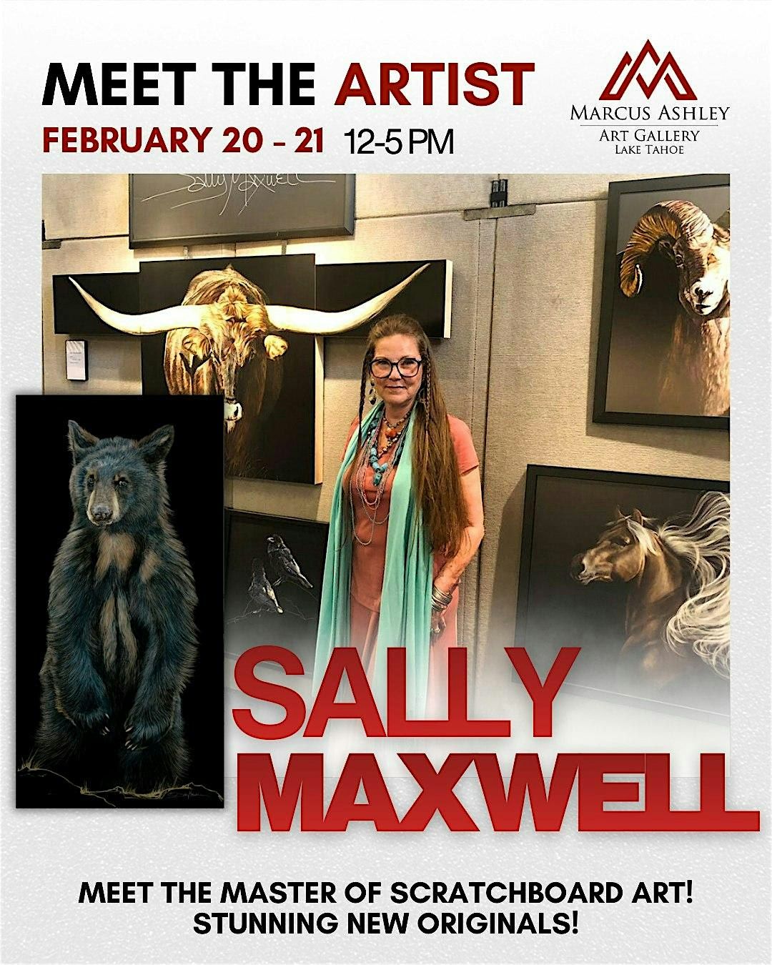 Meet The Artist ~ Sally Maxwell ~ March 27th & 28th, 27 March | Event in South Lake Tahoe | AllEvents