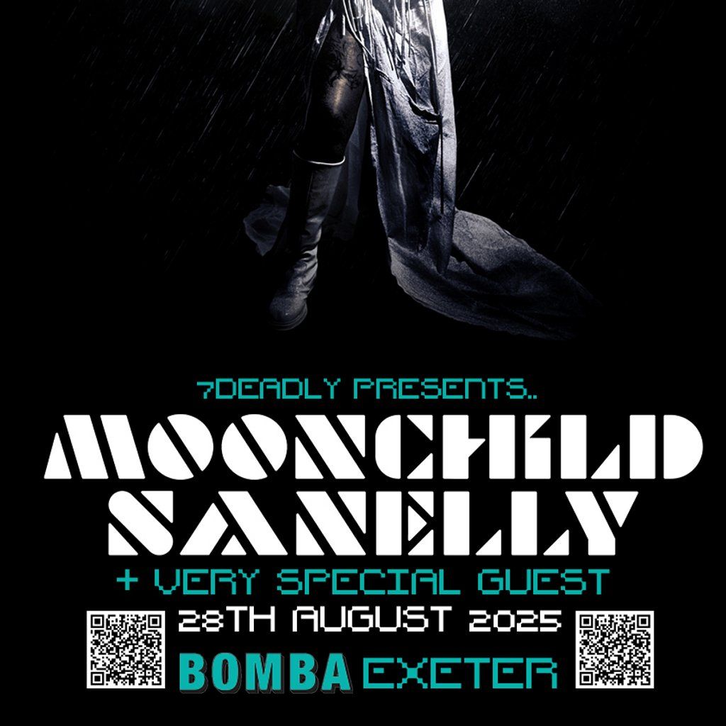 MOONCHILD SANELLY - Bomba Exeter - 28 August 2025, 28 August | Event in Exeter | AllEvents