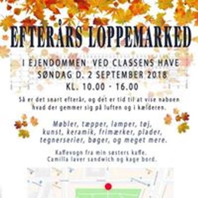 Loppemarked i Ejendommen Ved Classens Have