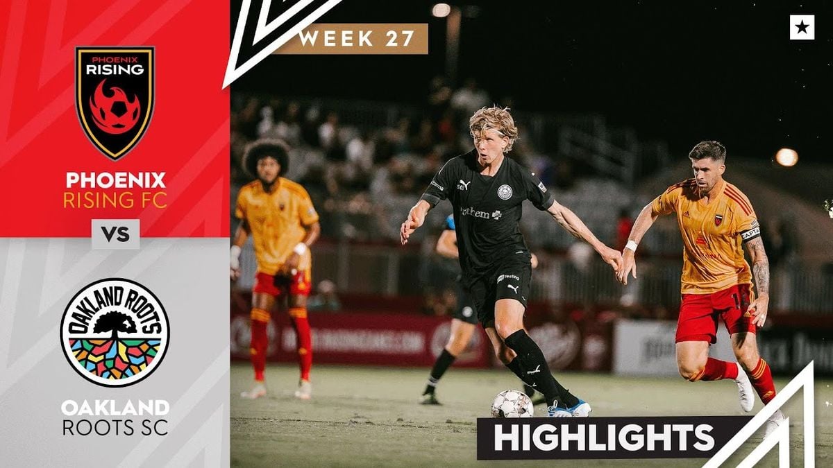 Phoenix Rising Ftc Phoenix Rising FC vs Oakland Roots SC, Oakland Coliseum, 12 July 2025 ...