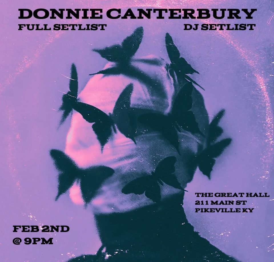 Donnie Canterbury , 211 Main Street Pikeville KY 41501, February 2 2024 AllEvents.in