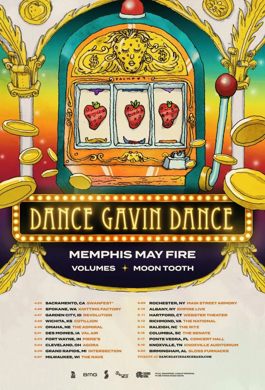 Dance Gavin Dance, 8 June | Event in Atlanta | AllEvents