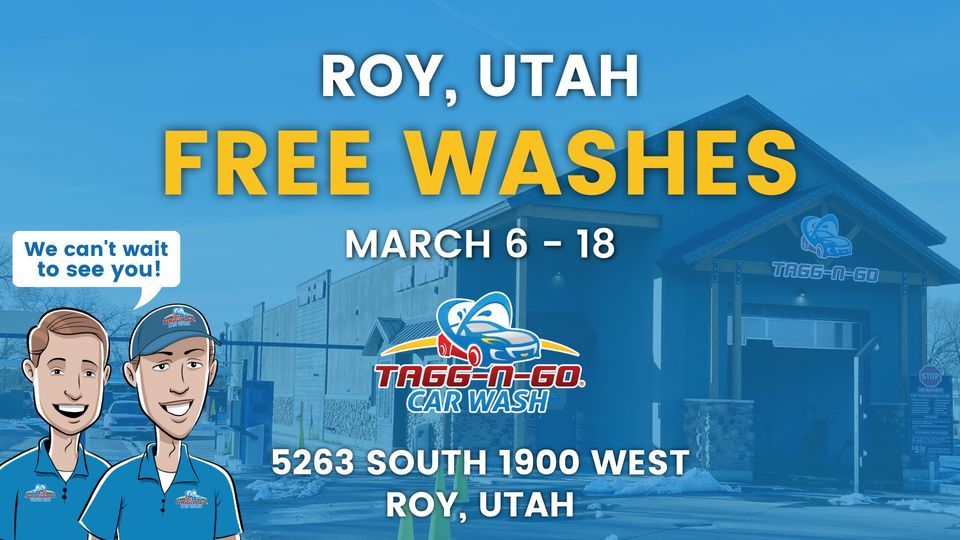 FREE WASHES at TaggNGo Car Wash , TaggNGo Car Wash, Clearfield