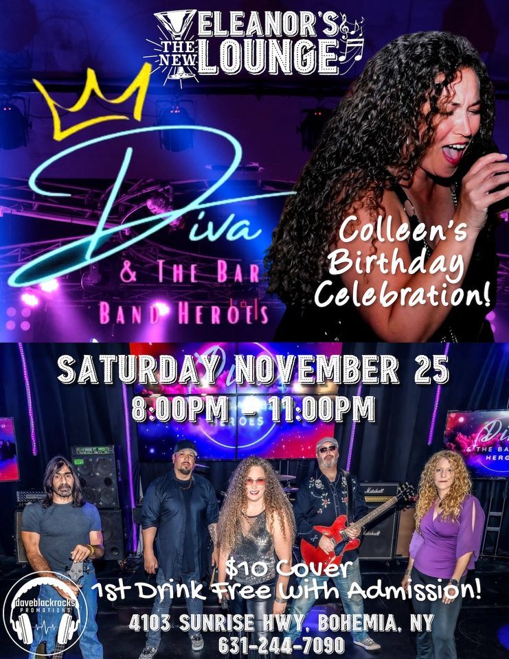Diva and The Bar Band Heroes Live at Eleanors!, Eleanors Lounge