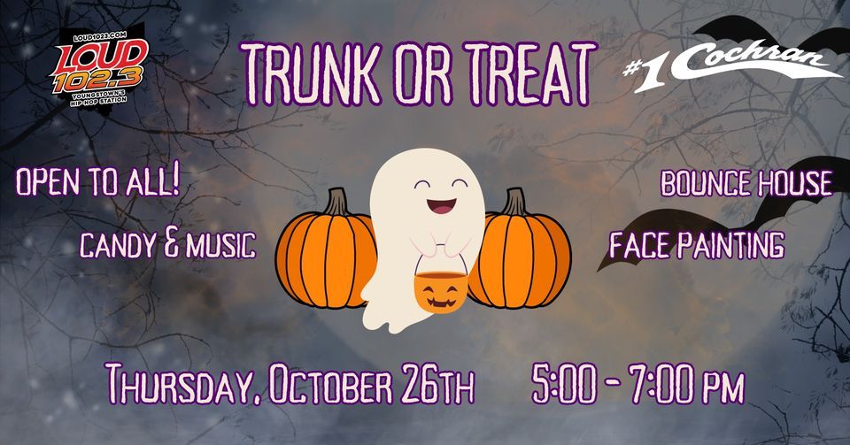 4th Annual Trunk or Treat with Loud 102.3 & 1 Cochran Nissan Boardman