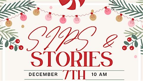December Sips and Stories, 7 December | Event in Bangor | AllEvents