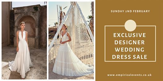 Ultimate Designer Wedding Dress Sale At The Bannatyne Spa Hotel