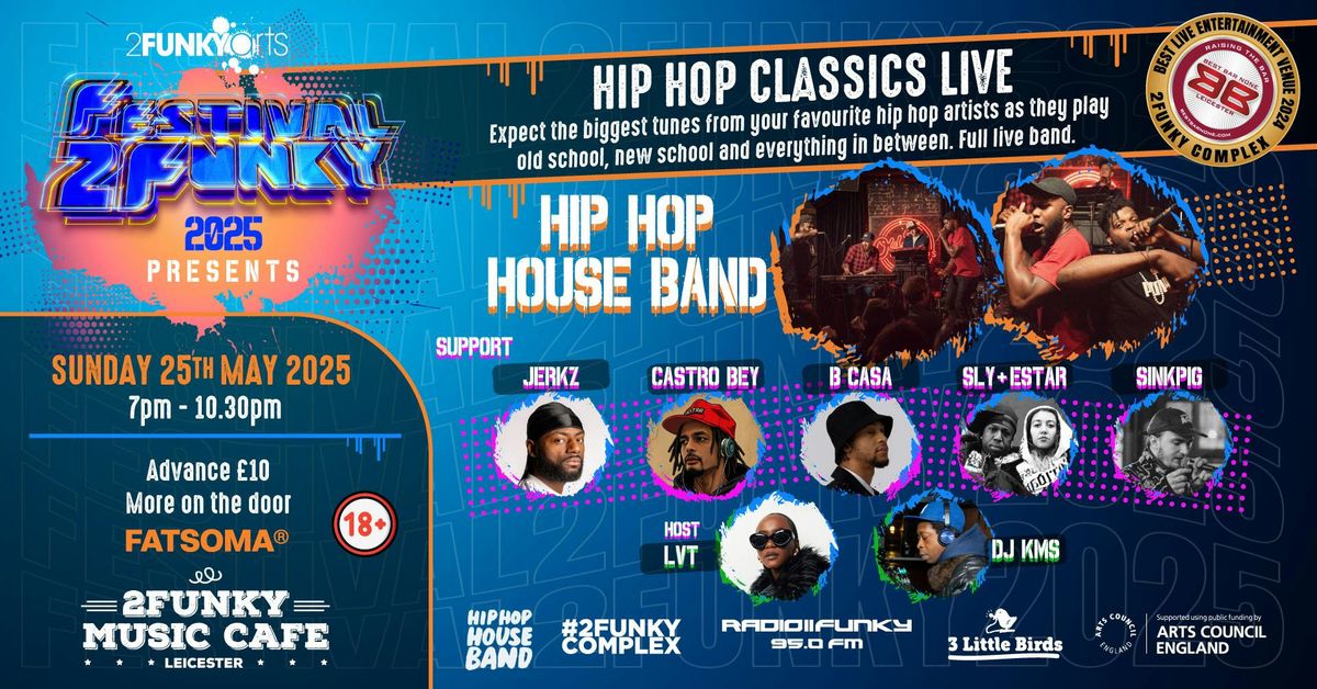 Hip Hop Classics Live @ Festival2Funky 2025 | Event in Leicester | AllEvents