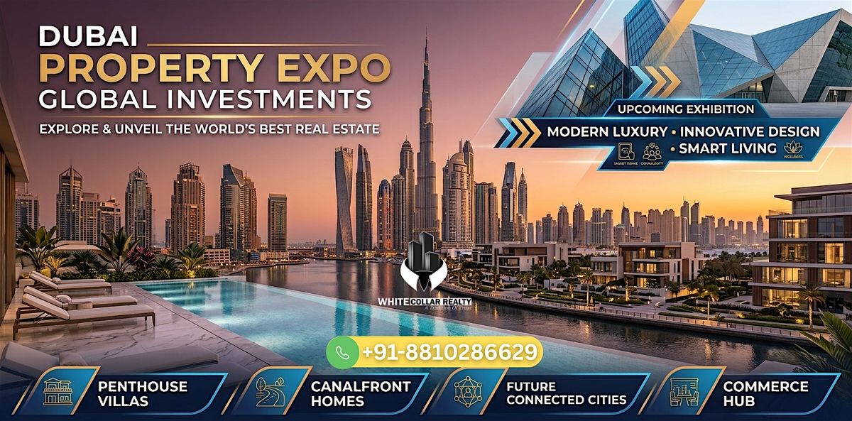 Dubai Property Expo July – Free Ticket | New Launch Projects This July!