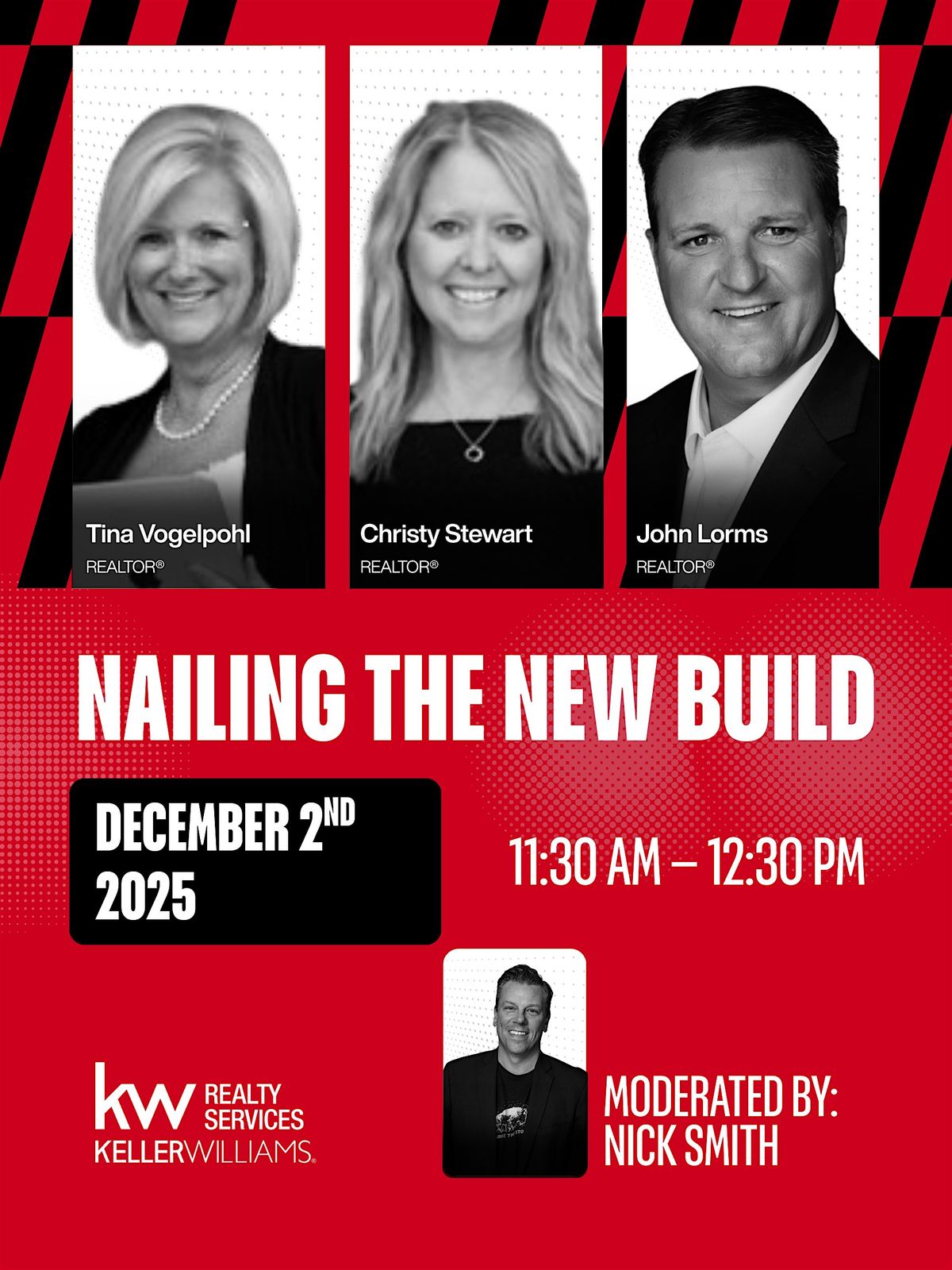 Nailing the New Build with Tina, Christy, and John! | Event in Florence | AllEvents